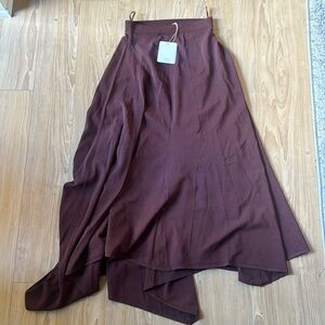 SCANLAN THEODORE DRAPE HEM SKIRT